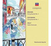 Brahms: String Quartet No. 3. Schumann: String Quartet No. 1
