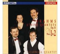 Brahms:Strings Quartet 1&2