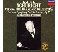 Brahms : Symphonie, n° 2 en D major, Op. 73 / Mendelssohn : Ouvertures