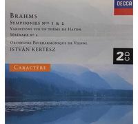 Brahms-Symphonies N 1&2-Variat/Haydn-Serenade N2*Kertesz-Orc H.Ph.Vienne-