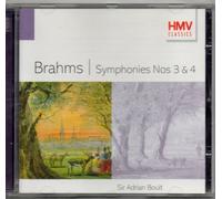 Brahms Symphonies Nos 3 & 4 Sir Adrian Boult