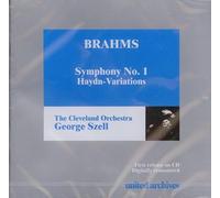 Brahms: Symphony No. 1, Haydn Variations (George Szell Edition, Vol. 3, Recorded March 1-2, 1957 [Symphony] and October 19-21, 1955 [Variations]) (2007-10-21)