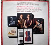 Brahms: Trio in E Flat For Horn, Violin, and Piano, Op. 40 / Trio No. 2 in C For Violin, Cello, and Piano, Op. 87