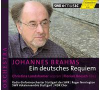 Brahms : Un requiem allemand. Landshammer, Boesch, Norrington.