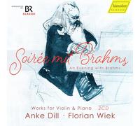 Brahms – Obras para violín y piano – CD – Dill, Wiek.