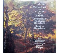 Brahms: Variations on a Theme by Haydn / Academic Festival Overture / Tragic Overture [Vinyl LP] [Schallplatte]