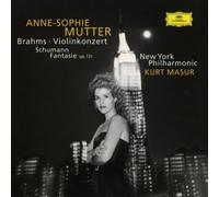 Brahms: Violin Concerto In D Major, Op. 77 / Schumann: Fantasy For Violin And Orchestra In C Major, Op. 131 by Anne-Sophie Mutter [Violin], New York Philharmonic Orchestra [Orchestra], Kurt M (1997) Audio CD