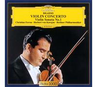 BRAHMS:VIOLIN CONCERTO/ SONATE POUR VIOLON No1