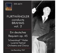 BRAHMS Wilhelm Furtwangler Conducts Brahms 2 (CD) (Importación USA)