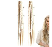 Braid Hair Extension 20-Inch Boho Clip-in Long Synthetic For A Qu Hairpiece