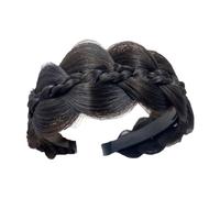 Braid Head Band - Wide Hair Styling Band, Twist Design Accessory | Ceso para el pelo liso de moda, potenciador de look diario, herramienta portátil cómoda, tocado de moda para niñas y mujeres