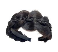 Braid Headband - 5,7 pulgadas de alta temperatura de seda | Women Mechanical Process Headband, Any Face Shape Skin Color Hair Accessory, Braid Headbands For Female Friends Gift