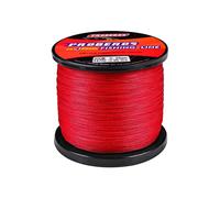 Braided fishing line - 547 Yd/500 m - 30 LB/0.25 mm - Red