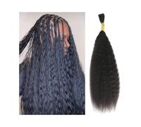 Braiding hair， Cabello humano brasileño Remy a granel for trenzar, mechones lisos y rizados sin trama,Human hair braiding hair(20inch)