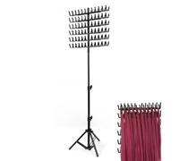 Braiding Hair Rack, Braiding Hair Standing Rack Holder, Space Saving Divider Display Stand for Home, Salon, Traveling, Efficient Organizer