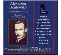 Brailowsky,Alexander - A Retrospective Vol.4 [Import]