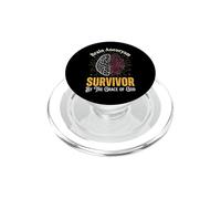 Brain Aneurysm Survivor by The Grace of God PopSockets PopGrip para MagSafe