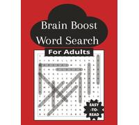 Brain Boost Word Search Puzzle Book: Word Searches with Easy To Read Print for Adults, Seniors, and Teens about Adventure, Landmarks, Greek Mythology, ... x 11, 110 pages | 50 + puzzles, 1000 + words