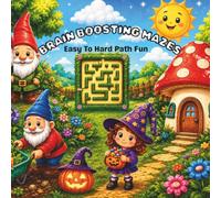 Brain Boosting Mazes: Easy to Hard Path Fun