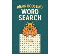 Brain Boosting Word Search Puzzle Book: Word Search Puzzles with Easy-to-Read Print for Memory, Focus, and Relaxation | 6x9 Inches, 110 Pages | Fun ... for Adults and Seniors (AlenHarGG Puzzlez)