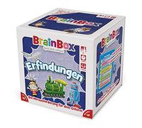 Brain Box- Inventos, Educativo, Juego de Preguntas para niños a Partir de 8 años, Color invenciones (BrainBox 94915)