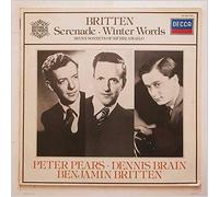 Brain & Britten Pears - 417 183 PETER PEARS Britten Serenade/Winter Words/7 Sonnets Michelangelo LP