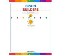 Brain Builders Workbook for Kids Ages 4-7: Numbers 1-20, Counting, Tracing, and Fun Math Activities for Preschool, Kindergarten, Grade 1 & Grade 2