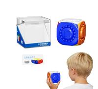 Brain Cube - Rolling Ball Engaging Educational Toy | Large Labyrinth 3D Maze Cube,for Adults Teens 3-12 Years Kids Old Refine Motor Skills Effortlessly Spatial Recognition Family Birthday