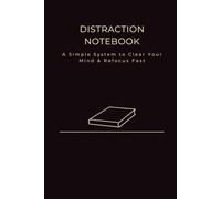 Brain Dump Journal: A Distraction Logbook for ADHD, Focus, and Mind Clarity: Track Thoughts, Clear Mental Clutter & Refocus Fast - Perfect for Creatives, Overthinkers & Busy Minds