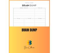 Brain Dump Journal: A Minimalist To-Do & Thought Organizer for Daily Clarity Notebook for Mental Decluttering and Task Management Your Daily Mind Dump Space to Capture Ideas, Lists, and Priorities