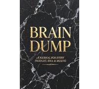 Brain Dump Notebook: A Journal for Every Thought, Idea and Musing | 120 Lined Pages for Mental Organization and Note Taking