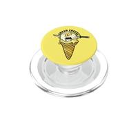 Brain Freeze Ice Cream Meme Cute Vanilla Soft Serve PopSockets PopGrip para MagSafe