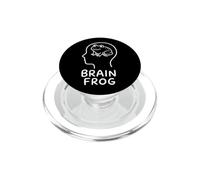 Brain Frog Silly Pun for Frog & Amphibian Fans PopSockets PopGrip para MagSafe
