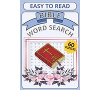 Brain Games - Easy To Read Bible Word Search: Word Puzzles for Christian Faith, Love, and Hope | Bible Knowledge Word Find Book for Adults, Seniors, ... Gift for Vacations, Holidays, and Relaxation