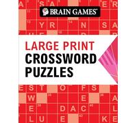 Brain Games - Large Print: Crossword Puzzles (384 Pages)