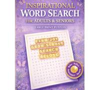 Brain Games - Large Print for an Inspirational Word Search Puzzles for Adults & Seniors: Over 5 Sets of a Relaxing Puzzles with Positive Words - ... Print - Brain Games for Seniors & Adults