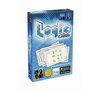 Brain Games Logic Cards - Tarjeta lógica (53 Tarjetas lógicas) - Número - 5 Niveles de dificultad - Tamaño pequeño - Juego de Viaje - a Partir de 12 años