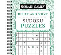 Brain Games - Relax and Solve: Sudoku (Pattern Cover)