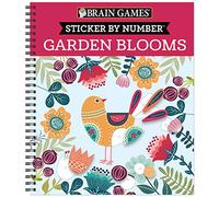 Brain Games - Sticker by Number: Garden Blooms