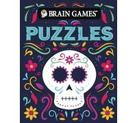 Brain Games - Take-Along - Puzzles (Sugar Skull Design - Day of the Dead and Halloween)