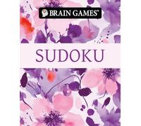 Brain Games - Take-Along - Sudoku (Watercolor Floral Design)
