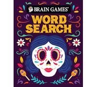 Brain Games - Take-Along - Word Search (Sugar Skull Design - Day of the Dead and Halloween)