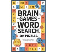 Brain Games - Word Search: Exercise Your Brain with 50+ Relaxing and Addictive Word Puzzles