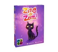 Brain Games - Zing A ZAM - Juegos De Cartas para Jugar - Juego De Torre De Magia con Un Toque Único: Los Jugadores no Pueden Ver Sus propias Cartas - Desde 6 Años - 2 a 5 Jugadores - 20 Min