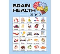 Brain Health Bingo: 32-Player Mental Health Themed Games for Seniors, Dementia activities, World Alzheimer's Day Workshops