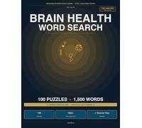 Brain Health Word Search: Arts & Music Edition Vol. 7 - Brain Health Word Search Series: Large Print Brain Challenges for Creative Minds | Level 2 Challenge Edition | 100 Puzzles, 1500 Words