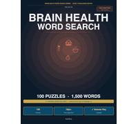 Brain Health Word Search: Food & Cooking Edition Vol. 9 - Brain Health Word Search Series: Large Print Brain Challenges for Food-Loving Minds | Level 2 Challenge Edition | 100 Puzzles, 1500 Words