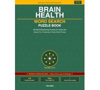Brain Health Word Search Puzzle Book Large Print: Volume 3: Words & Language Edition (Brain Health Word Search Puzzle Book Large Print: 500 Puzzles ... Mind - The Complete 5-Volume Collection)