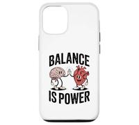 Brain Heart Hi-Five Emotional Intelligence Balance Is Power Carcasa para iPhone 12/12 Pro