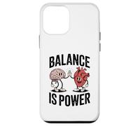 Brain Heart Hi-Five Emotional Intelligence Balance Is Power Carcasa para iPhone 12 mini